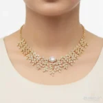 Zubelin Radiant Leaf-Cut Crystal Necklace